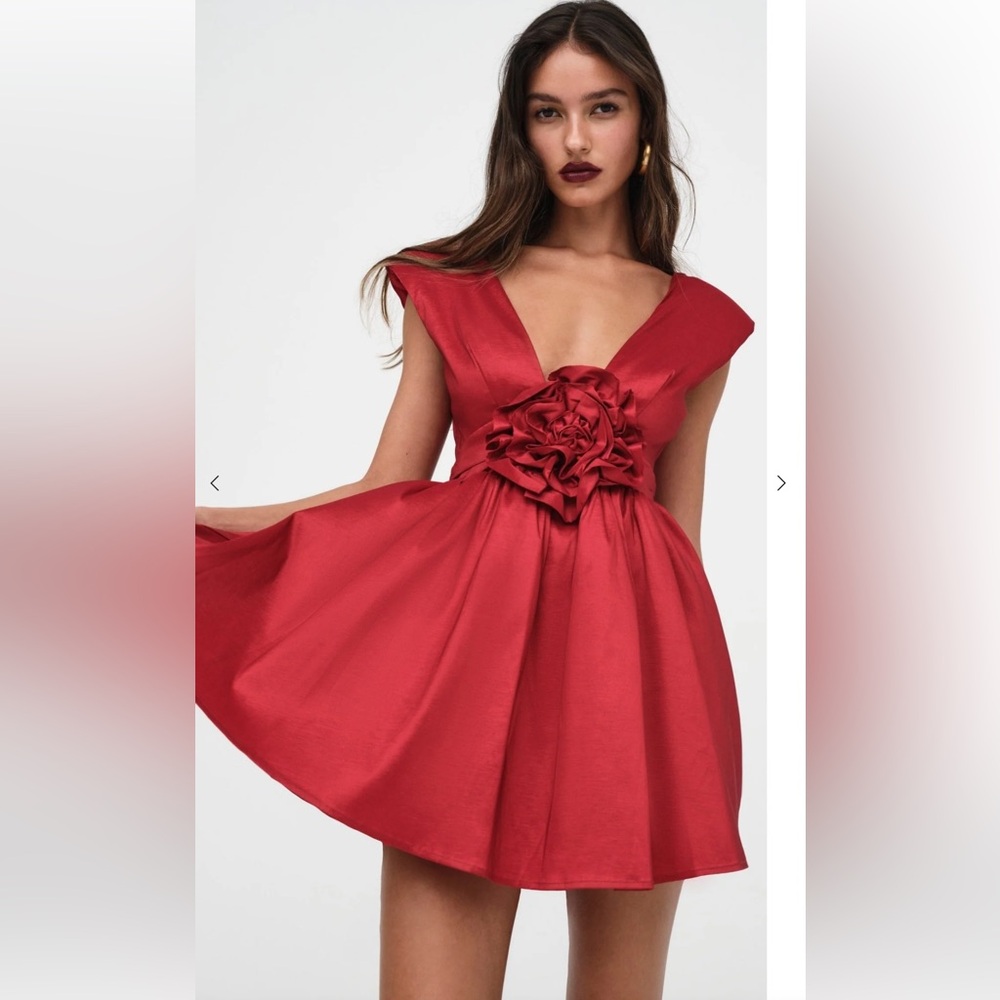 For Love and Lemons Rose Mini Dress size medium, NWT!